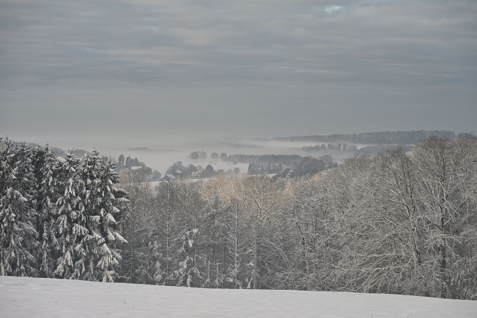 Bergisches Land im Winter